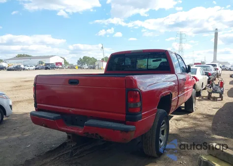 2000 Dodge Ram 1500 St из США, поврежденный, VIN 1B7HF13Z7YJ119607
